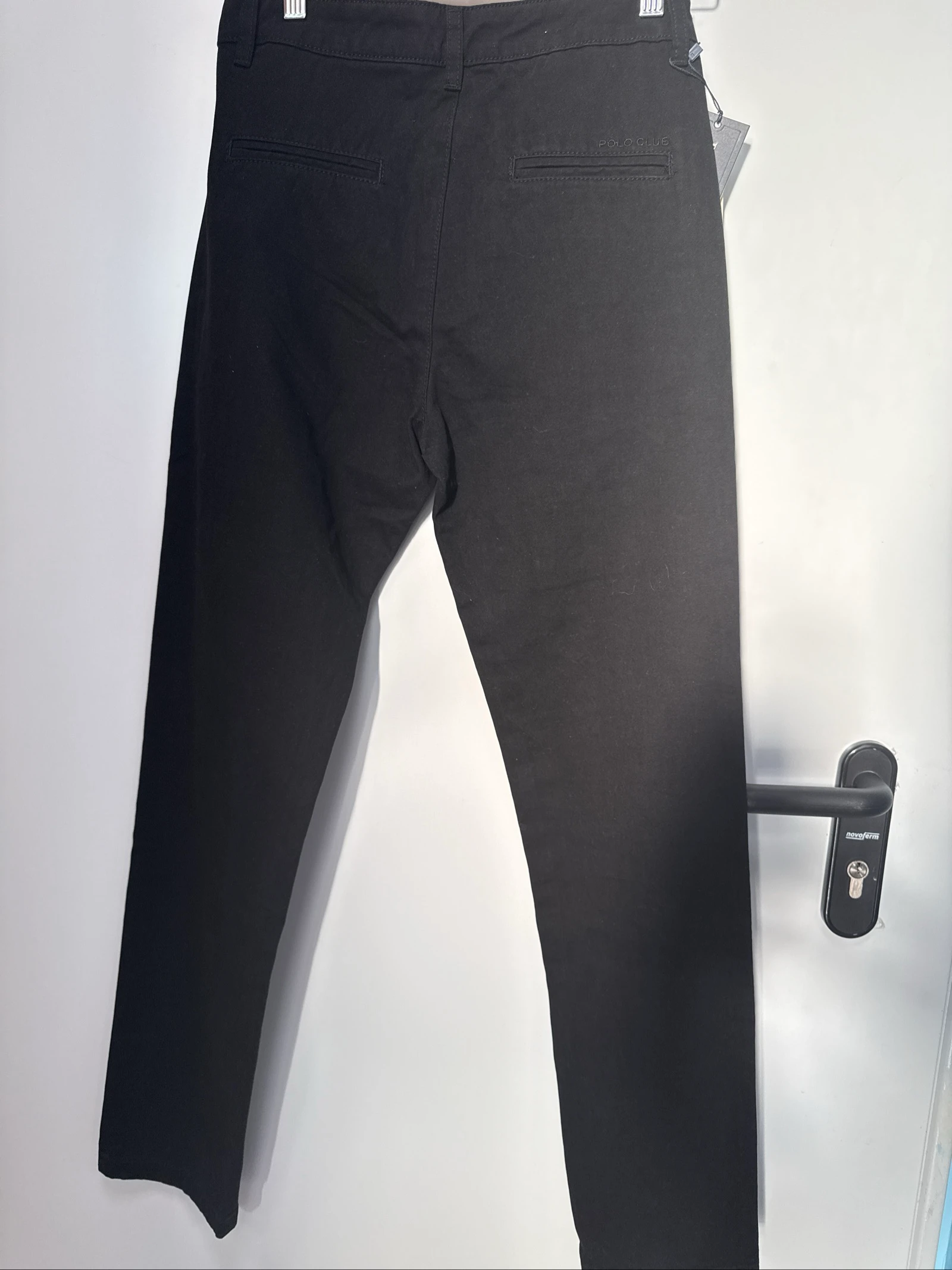 Calça homem chino Polo Club preta tamanho 36 nova com etiquetas – photo 7